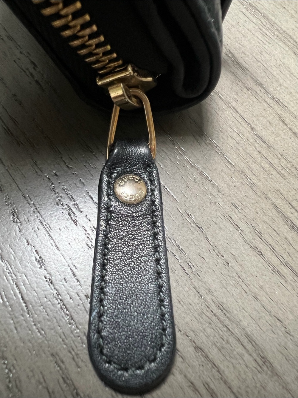 Gucci Black Leather Microguccissima Flap Continental Wallet- With Authentication - Picture 16 of 16
